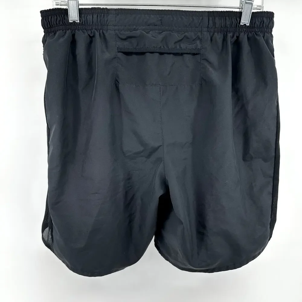 Nike Challenger Shorts Athletic Running Quick Dry Sweat Wicking Black Large